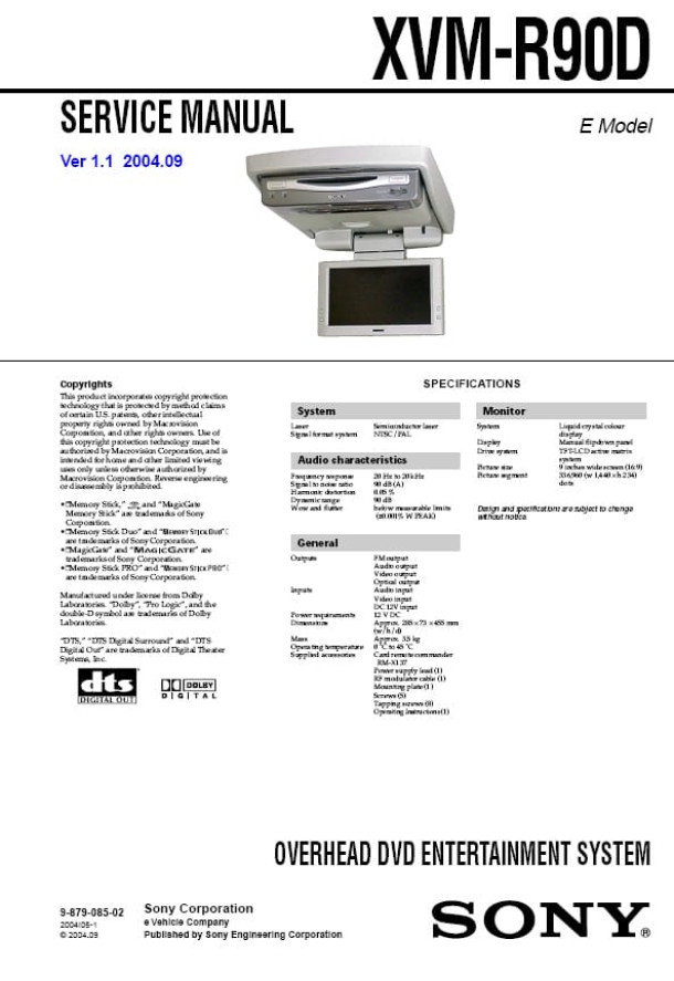 XVM-R90D Ver.1.1